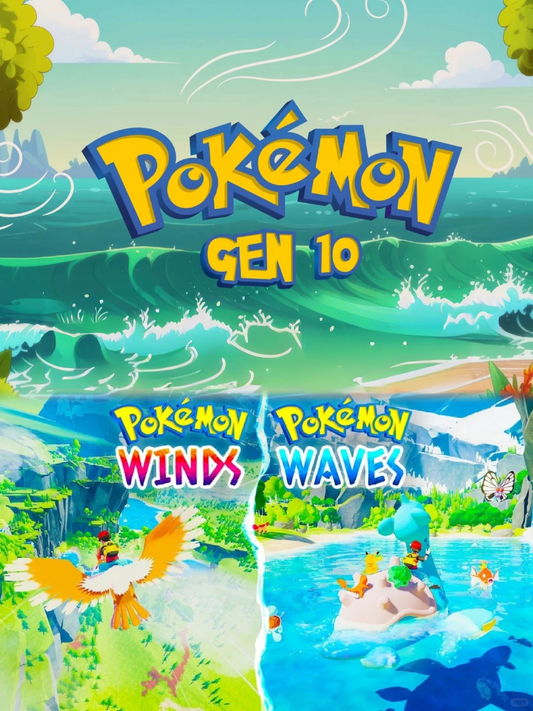 Pokémon Wind/Wave” Map Draft and Details Leaked