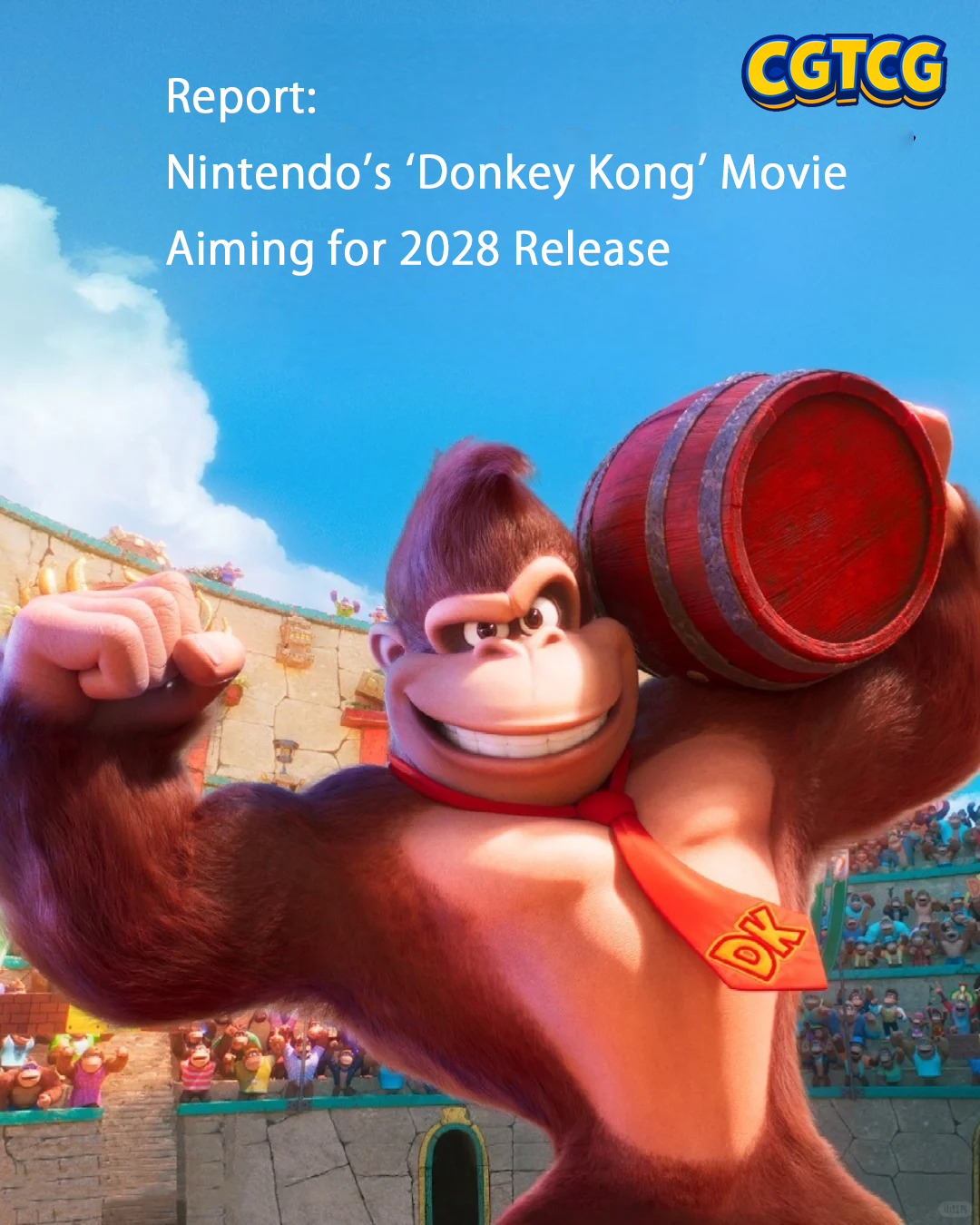 Report: Nintendo’s ‘Donkey Kong’ Movie Aiming for 2028 Release