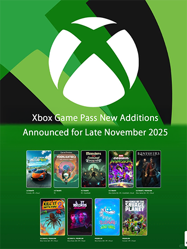 Xbox Game Pass New Additions Announced for Late November 2025
