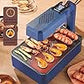 Parrilla para fiestas sin humo， asador - panel digital de control de temperatura