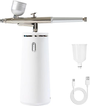 Facial Water Oxygen Sprayer for Skin, Facial Essence Water High Pressure Infiltration Spray, Portable Rechargeable Humidifier Machine, 0.3mm Nano Facial Steamer