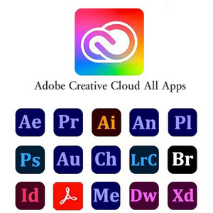 Adobe Creative Cloud 12 Month Genuine Subscription (Individual Plan)