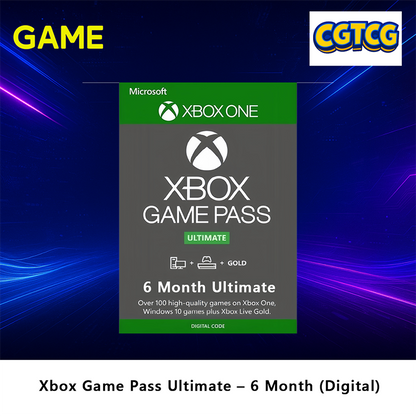 Microsoft XBOX 6 Month Game Pass Ultimate Global (DIGITAL)